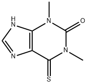 6-thiotheophylline Struktur