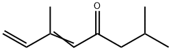 2,6-dimethylocta-5,7-dien-4-one Struktur