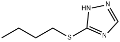 3-BUTYLTHIO-4H-1,2,4-TRIAZOLE Struktur