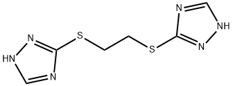 3-[[2-(4H-1,2,4-TRIAZOL-3-YLTHIO)ETHYL]THIO]-4H-1,2,4-TRIAZOLE Struktur