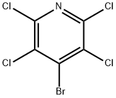 4-Bromo-2,3,5,6-tetrachloropyridine Struktur