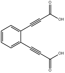 1,2-Benzenedi(propynoic acid) Struktur