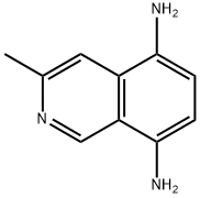 Isoquinoline, 5,8-diamino-3-methyl- (8CI) Struktur