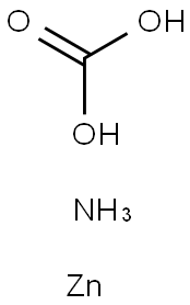 carbonic acid, ammonium zinc salt Struktur