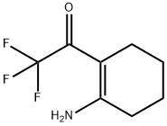 Ethanone, 1-(2-amino-1-cyclohexen-1-yl)-2,2,2-trifluoro- (9CI) Struktur