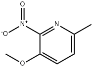 3-Methoxy-2-Nitro-6-Picoline Struktur