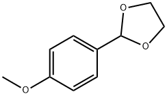 p-Anisaldehyde ethylene acetal Struktur