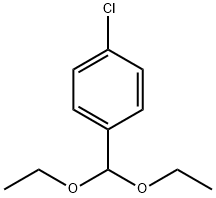 4-CHLOROBENZALDEHYDE DIETHYL ACETAL Struktur