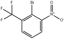 2-BroMo-1-nitro-3-trifluoroMethylbenzene Struktur