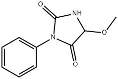 5-Methoxy-3-phenylimidazolidine-2,4-dione Struktur