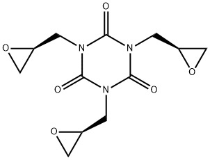 ISOCYANURIC ACID (S,S,S)-TRIGLYCIDYL ESTER Struktur