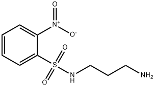 1-AMINO-3-(2-NITROBENZENESULFONAMIDO)PROPANE Struktur