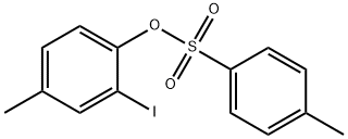 2-IODO-4-METHYLPHENYL 4-METHYLPHENYLSULFONATE Struktur