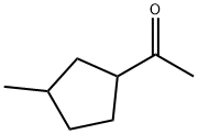 1-Acetyl-3-methylcyclopentane Struktur