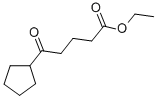 ETHYL 5-CYCLOPENTYL-5-OXOVALERATE Struktur