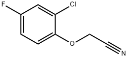 2-(2-chloro-4-fluorophenoxy)acetonitrile Struktur