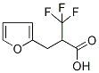 5-(2-Carboxy-3,3,3-trifluoroprop-1-yl)furan Struktur