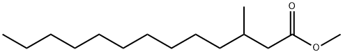 3-Methyltridecanoic acid methyl ester Struktur