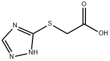 Carboximethylthio-1,2,4-triazol Struktur