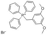 (3,5-DIMETHOXYBENZYL)TRIPHENYLPHOSPHONIUM BROMIDE Struktur