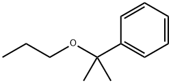 (1-methyl-1-propoxyethyl)benzene Struktur