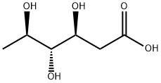 2,6-Dideoxy-D-ribo-hexonic acid Struktur