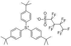 TRIS(4-TERT-BUTYLPHENYL)SULFONIUM Struktur