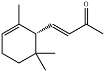 [R-(E)]-4-(2,6,6-trimethyl-2-cyclohexen-1-yl)-3-buten-2-one Struktur