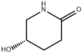 (S)-5-HYDROXY-PIPERIDIN-2-ONE Struktur