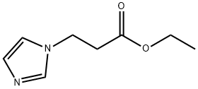 1H-Imidazole-1-propanoic acid, ethyl ester Struktur