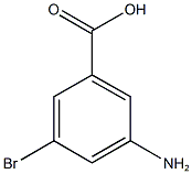 3-Amino-5-bromobenzoic acid 98% Struktur