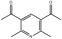 3,5-DIACETYL-2,6-DIMETHYLPYRIDINE Struktur