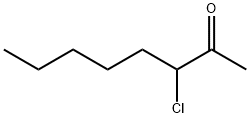 2-Octanone,  3-chloro- Struktur