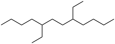 DODECANE,5,8-DIETHYL- Struktur