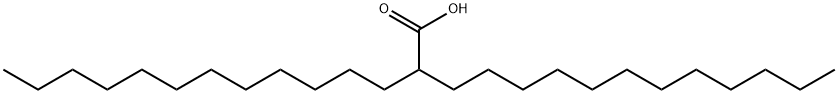 2-DODECYLTETRADECANOIC ACID Struktur