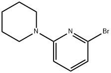 2-BROMO-6-PIPERIDINOPYRIDINE Struktur