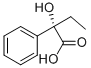 (S)-2-Hydroxy-2-phenylbutyric  acid Struktur