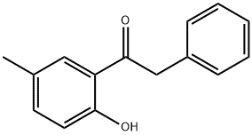 1-(2-HYDROXY-5-METHYLPHENYL)-2-PHENYLETHAN-1-ONE Struktur