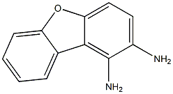 2,3-Dibenzofurandiamine Struktur