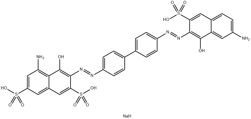 CHLORAZOL BLACK BH Struktur