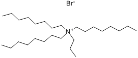 TRIOCTYLPROPYLAMMONIUM BROMIDE Struktur