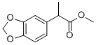 2-BENZO[1,3]DIOXOL-5-YL-PROPIONIC ACID METHYL ESTER Struktur