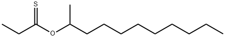 Thiopropionic acid S-undecyl ester Struktur