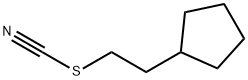 Thiocyanic acid, 2-cyclopentylethyl ester (8CI) Struktur