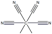 Methanetetracarbonitrile Struktur