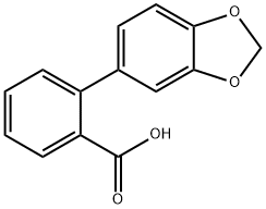 2-BIPHENYL-[1,3]DIOXOL-5-YL-CARBOXYLIC ACID Struktur