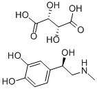 L-ADRENALINE BITARTRATE Struktur