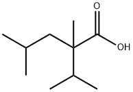 2,4-dimethyl-2-isopropylpentanoic acid Struktur