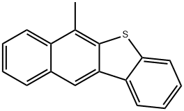 6-Methylbenzo[b]naphtho[2,3-d]thiophene Struktur