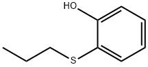 2-(Propylthio)phenol Struktur